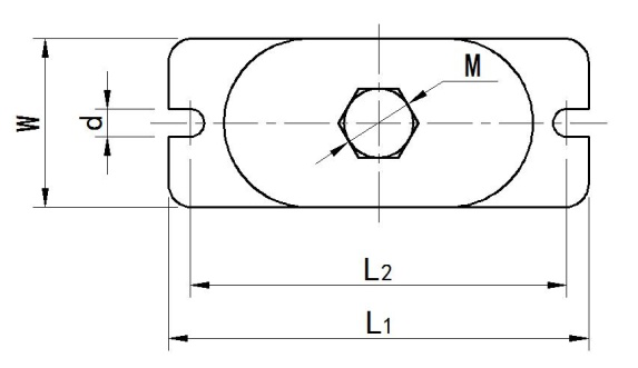 ZDN 型限位式弹簧隔振器 示意图2